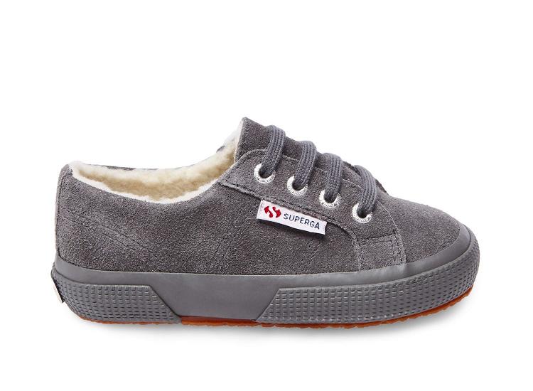 Superga 2750 Suebinj Grey - Kids Superga Shoes